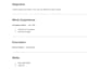 write an ats optimized CV for UK jobs